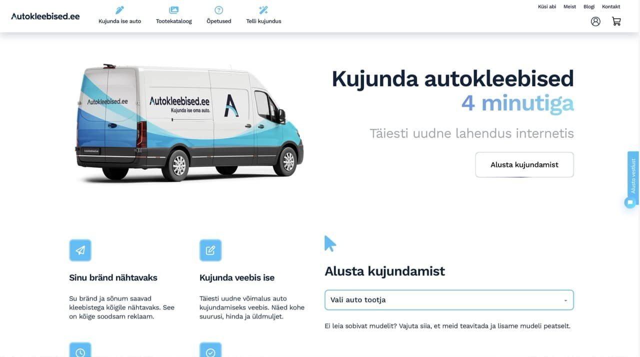 Uuenenud Autokleebised.ee pakub mugavamat autode otsimist, lihtsamat kleebiste kujundamist ja uusi automudeleid.
The post Uus veeb, lihtsam disainimine ja uued 